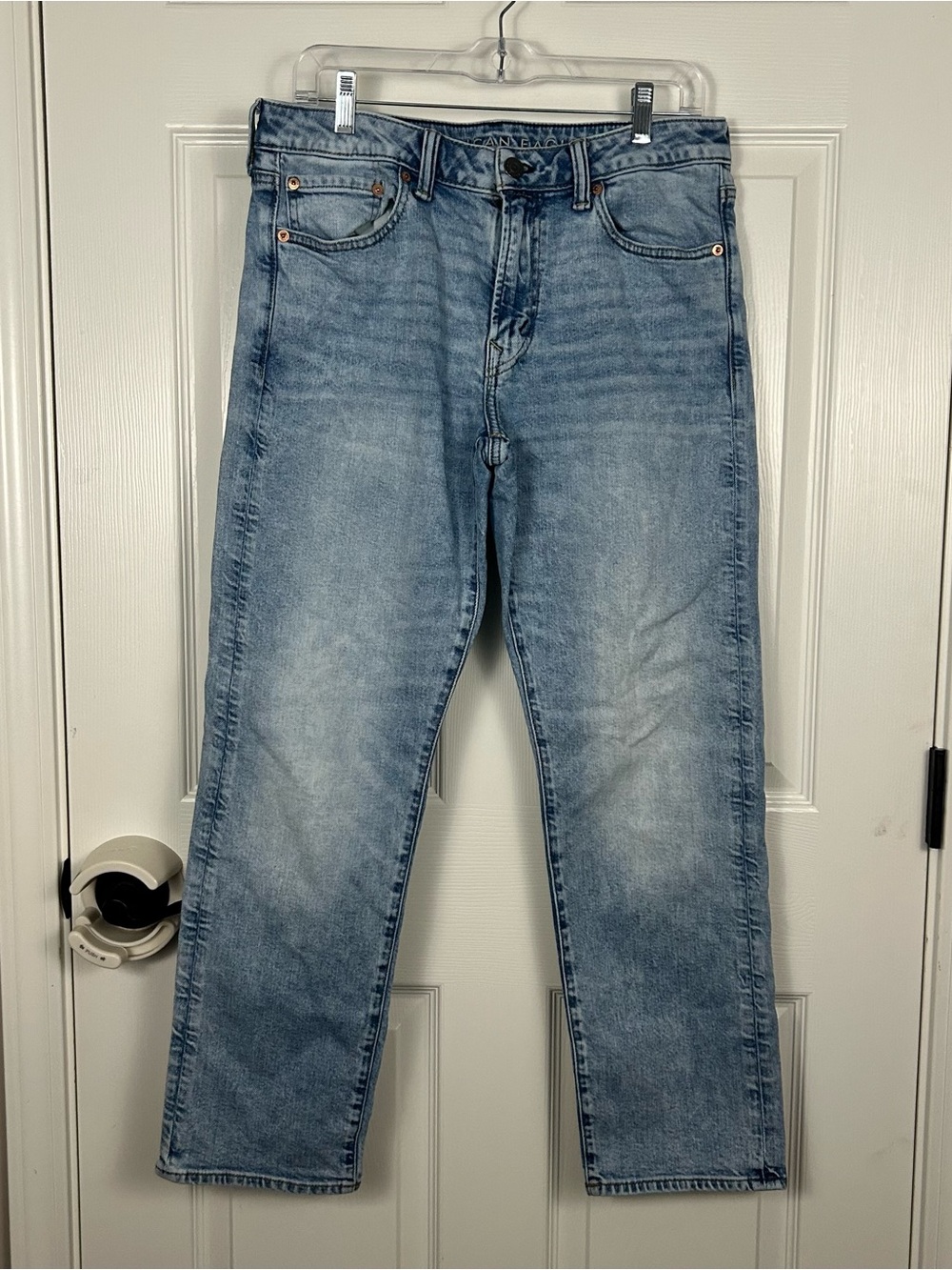 American Eagle Men’s 31x30 Original Straight Light Wash Jeans